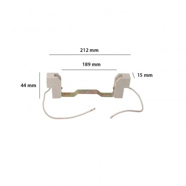 Portalámparas Casquillo R7S 189mm