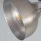 Lámpara de Techo Orientable Aluminio 3 Focos Plata Emer